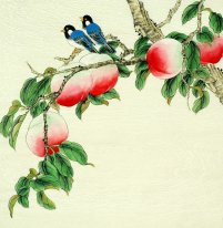 Peach - Pintura Chinesa