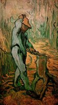 The Woodcutter After Millet 1890