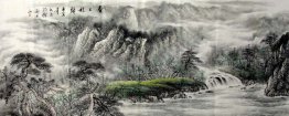 Waterfall - Chinese Painting