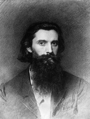 Portrait de l\'artiste Nikolai Dmitrievich Dmitriev Orenburg 186