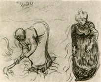 Boceto De Dos Mujeres 1890