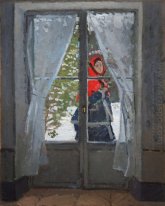 The Red Cape Madame Monet