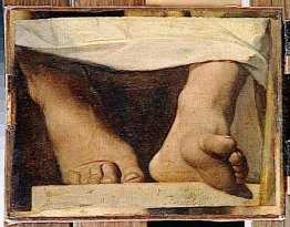 Study For The Apotheosis Of Homer Homer S Feet 1827