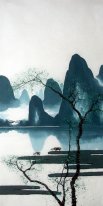 Montagne et de l'eau - peinture chinoise