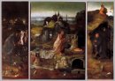 Hermit Heiligen Triptychon