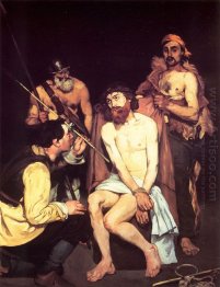 jesus mocked by the soldiers 1865