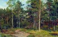 Autumn Landscape Path In The Forest 1894