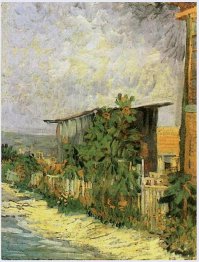 Montmartre Path With Sunflowers 1887