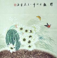 Blumen und Dragonfly - Chinesische Malerei