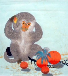 Monkey - Chinese Painting