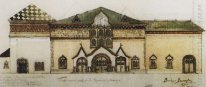 Draft Facade Tretyakov Gallery 1900