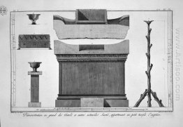 Altar And Sacred Furnishings Of The Egyptian Temple