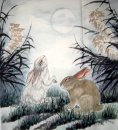 Rabbit - pittura cinese