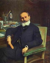 Portrait Der Kunstkritiker Pavel Kovalevsky 1886