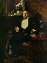 Retrato de S Mamontov el fundador de la primera ópera privada 18