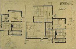 Double Studio Apartment Design Plans And Axonometry 1927