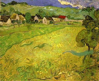 Vista Vessenots Vicino Auvers 1890