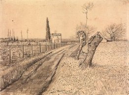 Landscape With Path And Pollard Trees 1888