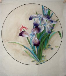 Oiseaux et fleurs - Peinture chinoise