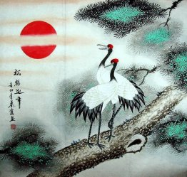 Crane&Pine - Chinese Painting