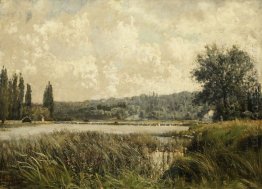 Landscape with a tributary of the Seine, near Paris