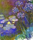 Water Lilies Dan Agapanthus 1917