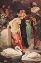 Une orgie romaine (détail)