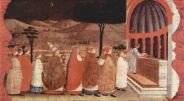 Procession Of Re Ordained In A Church 1469