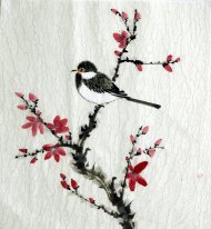 Vogels&Bloemen - Chinees schilderij