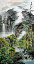 Mountains, water - Chinese Painting