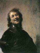 De jonge Rembrandt Als Democritus De Lachende Filosoof 1629