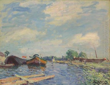 Kanaal bij saint mammes 1886