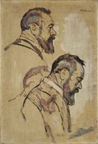 Studies Of Self Portrait 1911