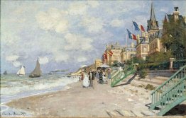 The Boardwalk On The Beach At Trouville