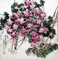 Raisins - Peinture chinoise