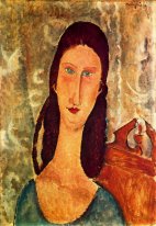 porträtt av jeanne Hebuterne 1919 1