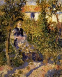 Nini In The Garden 1876 Nini In The Garden 1876