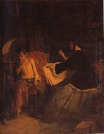 Eros and the painter