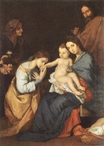 The Holy Family with St. Catherine