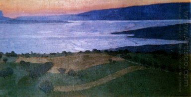 L\'effetto Lake Lema Of The Evening 1900