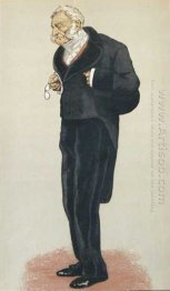 Caricature Of William Bathurst 5Th Earl Bathurst