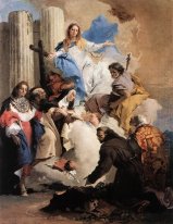 La Vergine con sei Santi 1740