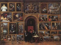 Archduke Leopold Wilhelm of Austria in his Gallery