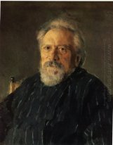 Porträt von Nikolai Leskow 1891