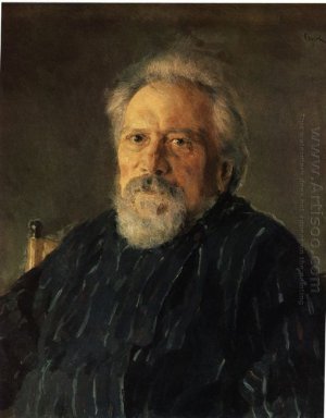 Portret van Nikolaj Leskov 1891