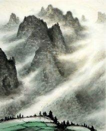 Mountains - Chinese Painting