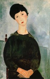 a young girl 1918