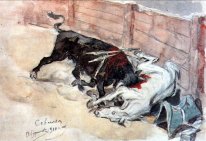 Seville The Bullfight 1910