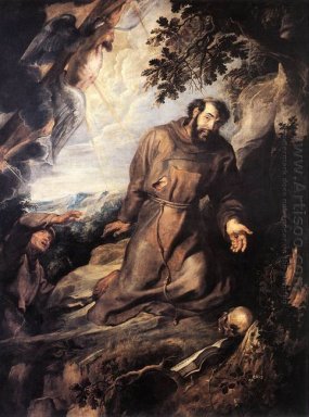 Franz von Assisi Empfang der Stigmata c. 1635