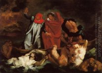 The Barque Of Dante (after Delacroix)